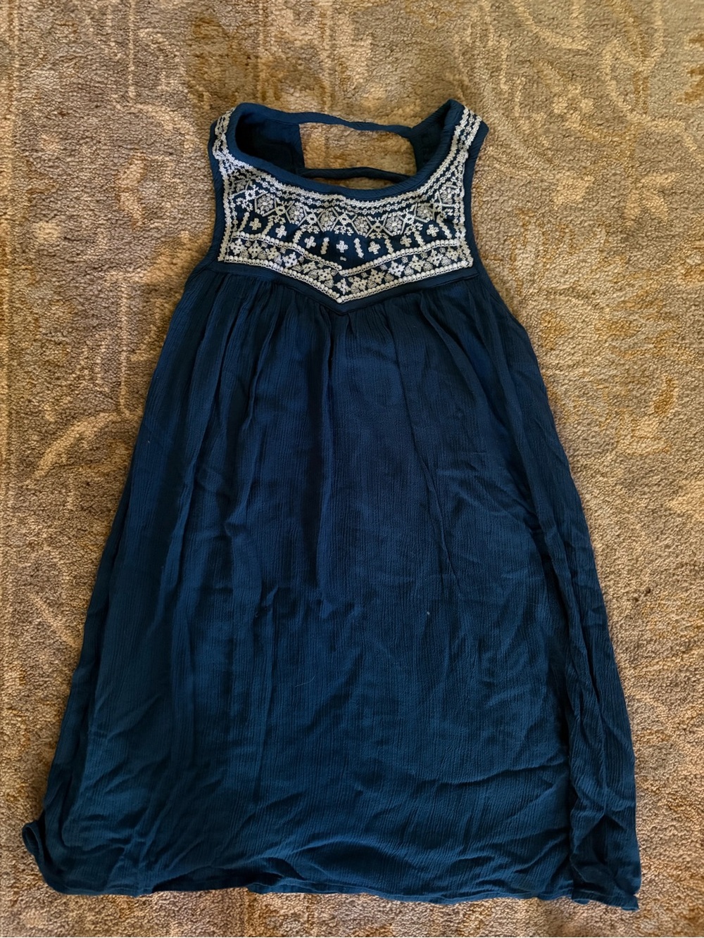 Hollister Embroidered Dress